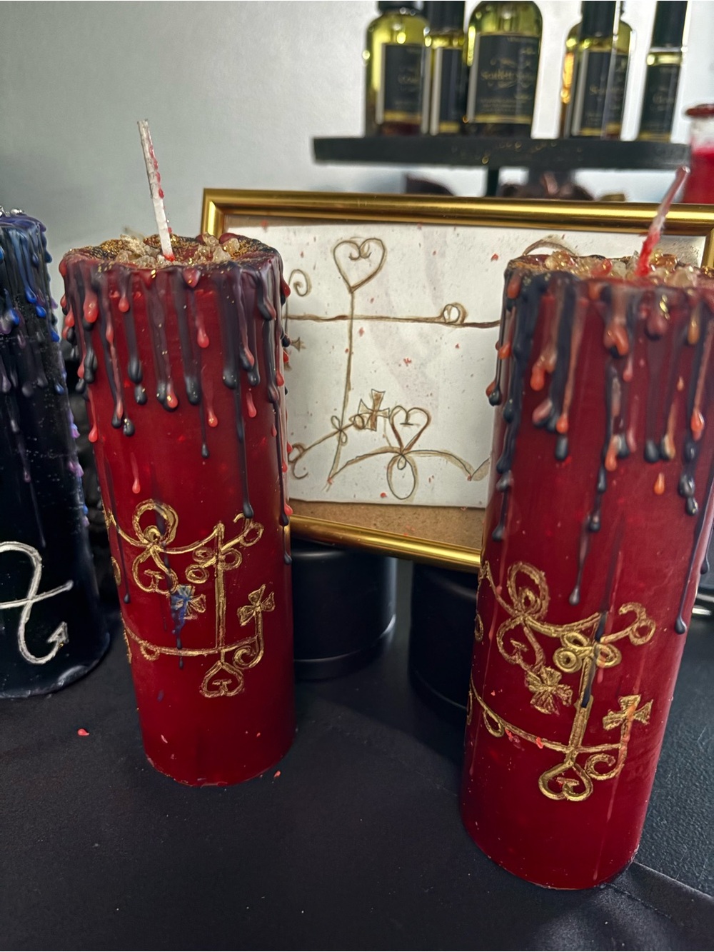 Handmade Beleth Candle | Ritual • Gothic • Altar Decor